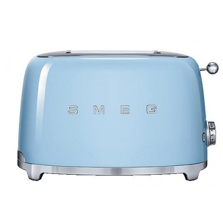 TOSTAPANE ELETTRICO SMEG 2 FETTE STILE ANNI 50 TSF01PBEU AZZURRO