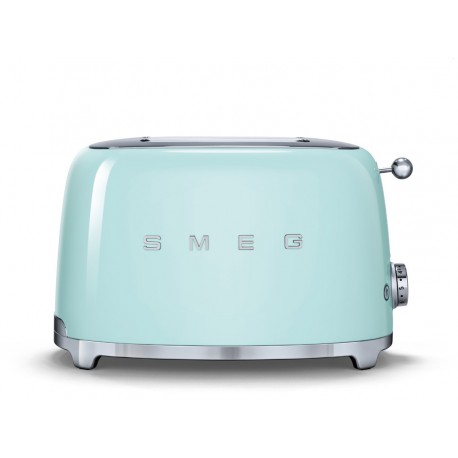 TOSTAPANE ELETTRICO SMEG 2 FETTE STILE ANNI 50 TSF01PGEU VERDE ACQUA 