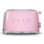 SMEG 50er JAHRE RETRO STIL 2 SCHEIBEN TOASTER TSF01PKEU CADILLAC PINK 