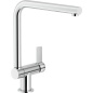 NOBILI FLAG GRIFO BAJO VENTANA MONOCOMANDO PARA FREGADERO CAÑO ALTO CROMADO