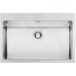 SMEG VQR71RS MIRA KITCHEN SINK SINGLE BOWL BRUSHED STAINLESS STEEL
