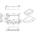 SMEG VQR71RS FREGADERO ACERO INOX AISI304 SATINATO