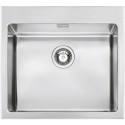 SMEG VQR50RS ÉVIER 1 CUVE MIRA ACIER INOXYDABLE 50 CM