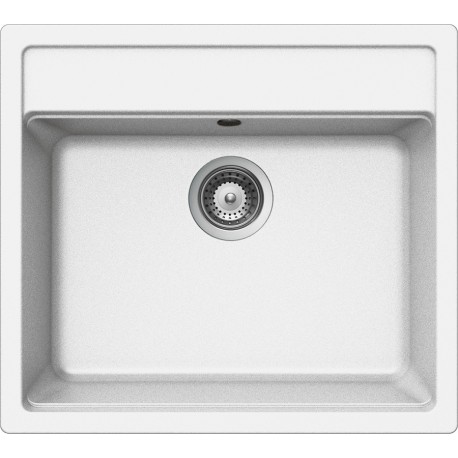 LAVELLO SCHOCK VERO N100 A MONOVASCA CRISTADUR POLARIS EXTRA WHITE