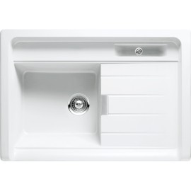 SCHOCK LARGO M100 ÉVIER Á POSER 1 CUVE CRISTADUR POLARIS EXTRA WHITE