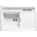 LAVELLO DA APPOGGIO SCHOCK LARGO M100  - 1 VASCA CRISTADUR POLARIS EXTRA WHITE