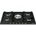 TABLE DE CUISSON SMEG SR775AO ANTHRACITE ESTHÉTIQUE CORTINA 70 CM