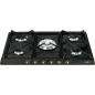 SMEG GASKOCHFELD SR775AO ANTHRAZIT DESIGNLINIE CORTINA 70 CM