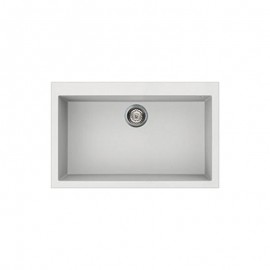 LAVELLO SINTETICO SMEG SERIE RIGAE VZ79B  - MONOVASCA BIANCO