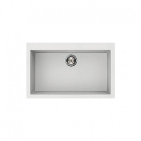 LAVELLO SINTETICO SMEG SERIE RIGAE VZ79B  - MONOVASCA BIANCO