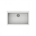 LAVELLO SINTETICO SMEG SERIE RIGAE VZ79B  - MONOVASCA BIANCO