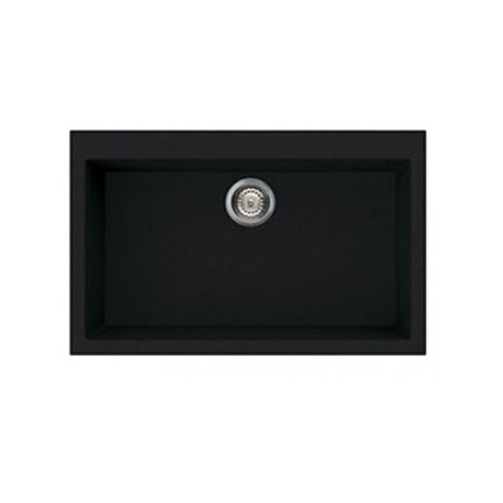 LAVELLO SINTETICO SMEG SERIE RIGAE VZ79N  - MONOVASCA NERO