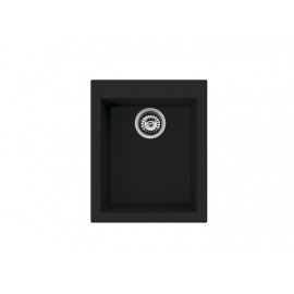 LAVELLO SINTETICO SMEG SERIE RIGAE VZ40N  - MONOVASCA NERO