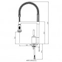 NOBILI BILLY SINGLE LEVER SINK MIXER TAP CHROME PLATED