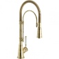 NOBILI SINGLE LEVER SINK MIXER TAP SERIES 'CHARLIE' PULL OUT SPRAY BRONZE