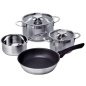 SIEMENS HZ390042 4 PIECES PAN AND SAUCEPAN SET FOR INDUCTION HOBS