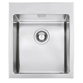 SMEG MIRA EINBAU-KUCHENSPÜLE VQR40RS EDELSTAHL SATINIERT