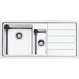 LAVELLO SMEG SERIE MIRA LFT102D 1,5 VASCHE ACCIAIO INOX SATINATO