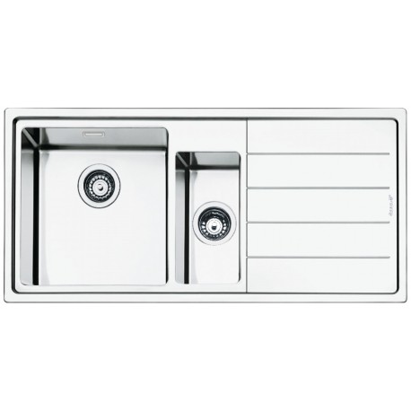 LAVELLO SMEG SERIE MIRA LFT102D 1,5 VASCHE ACCIAIO INOX SATINATO