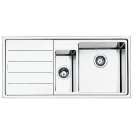 LAVELLO SMEG SERIE MIRA LFT102S 1,5 VASCHE ACCIAIO INOX SATINATO