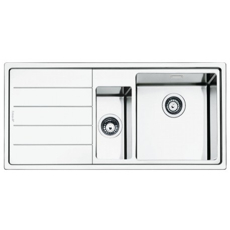 LAVELLO SMEG SERIE MIRA LFT102S 1,5 VASCHE ACCIAIO INOX SATINATO