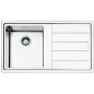 LAVELLO SMEG SERIE MIRA LFT861D 1 VASCA ACCIAIO INOX SATINATO