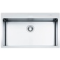 SMEG LFT77RS MIRA KITCHEN SINK 1 BOWL BRUSHED STAINLESS STEEL FLUSH FITTED 77 CM