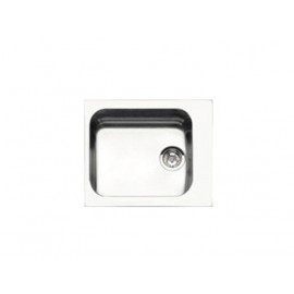 LAVELLO SMEG VS45-P3 MONOVASCA ACCIAIO INOX SATINATO