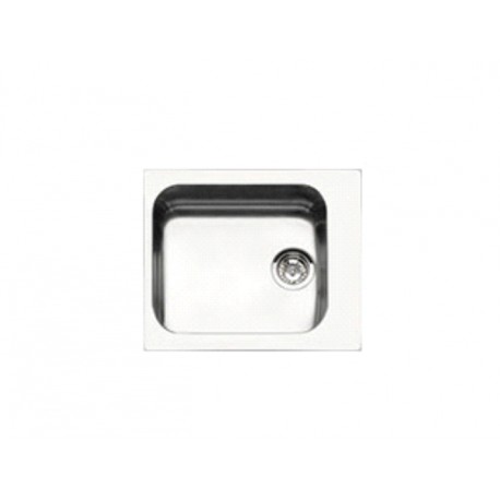 SMEG VS45-P3 KITCHEN SINK SINGLE BOWL BRUSHED STAINLESS STEEL 58 CM
