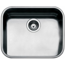 SMEG UM50 UNDERMOUNTED KITCHEN SINK SINGLE BOWL BRUSHED STAINLESS STEEL 50 CM