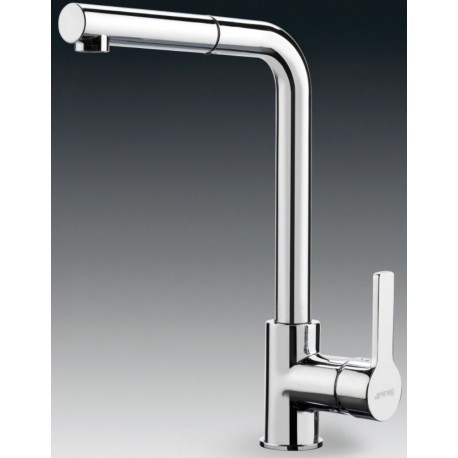 SMEG MID1CR MISCELATORE MONOCOMANDO CON DOCCETTA ESTRAIBILE CROMATO