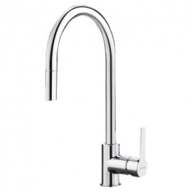 SMEG MID2CR MISCELATORE MONOCOMANDO CON DOCCETTA ESTRAIBILE CROMATO