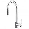 SMEG MID2CR MISCELATORE MONOCOMANDO CON DOCCETTA ESTRAIBILE CROMATO
