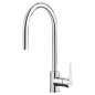 SMEG MID2CR ROBINET MITIGEUR MONOCOMMANDE AVEC DOUCHETTE EXTRACTIBLE CHROMÉ