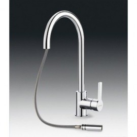 SMEG MID2CR MISCELATORE MONOCOMANDO CON DOCCETTA ESTRAIBILE CROMATO