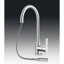 SMEG MID2CR EINHAND SPÜLTISCHMISCHER MIT VERSTELLBARER BRAUSE CHROM