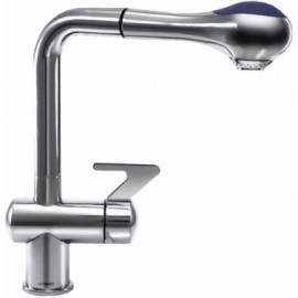 SMEG MD1 MISCELATORE MONOCOMANDO CON DOCCETTA ESTRAIBILE NICKEL SATINATO