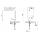 SMEG MF2CR MISCELATORE MONOCOMANDO CROMATO