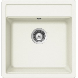 SCHOCK NEMO N100S KITCHEN SINK SINGLE BOWL CRISTALITE WHITE |FAB Ap...