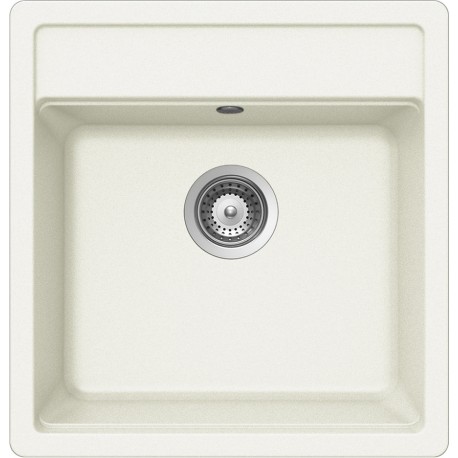 SCHOCK NEMO N100S KITCHEN SINK SINGLE BOWL CRISTALITE  WHITE