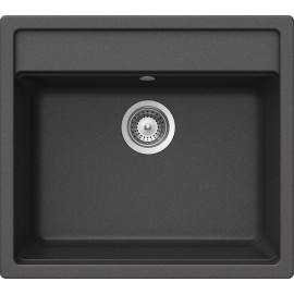 FREGADERO SCHOCK NEMO N100 DE 1 SENO CRISTADUR ANTRACITA