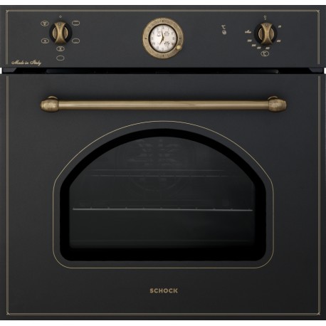 FORNO ELETTRICO VENTILATO SCHOCK NEW ENGLAND F605 NERO 60 CM