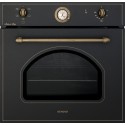FORNO ELETTRICO VENTILATO SCHOCK NEW ENGLAND F605 NERO 60 CM
