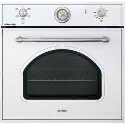 FORNO ELETTRICO VENTILATO SCHOCK NEW ENGLAND F605 BIANCO ALPINA 60 CM