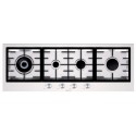 SCHOCK GAS HOB FILO PC110AVG FLUSH FITTED STAINLESS STEEL 110 CM