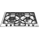 PIANO COTTURA SMEG PGF64-4 ACCIAIO INOX A SEMIFILO 60 CM