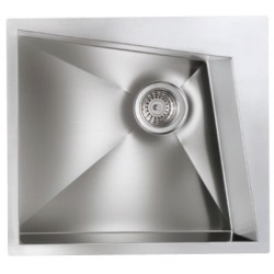LAVELLO CM SPACE 55X50 1 VASCA ACCIAIO INOX SATINATO