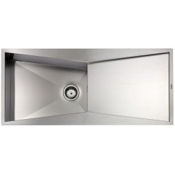 LAVELLO CM SPACE REVERS 116X52 1 VASCA ACCIAIO INOX SATINATO