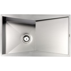 LAVELLO CM SPACE REVERS 86X52 1 VASCA ACCIAIO INOX SATINATO