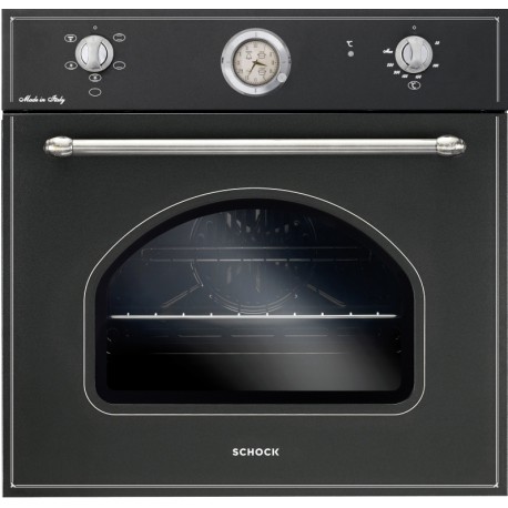 FORNO ELETTRICO VENTILATO SCHOCK NEW ENGLAND F605 NERO 60 CM